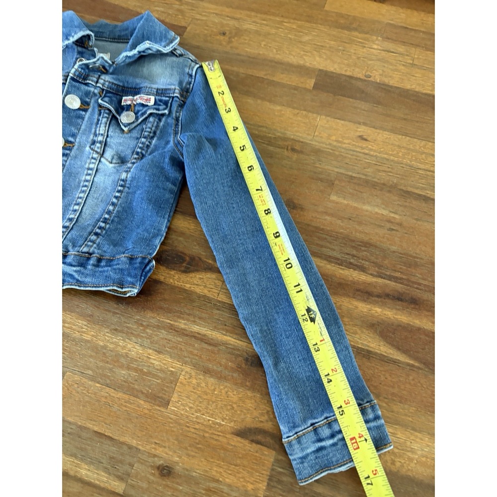 Hudson Denim Jacket‎ KIDS GIRLS SIZE 5 Jean Coat - Picture 10 of 16
